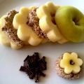 MARGHERITE DI MELE CON CREMA DI BISCOTTI,[...]