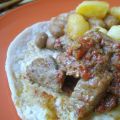 Chili con carne su injera