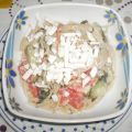 SPAGHETTI CON VERDURE E RICOTTA DURA