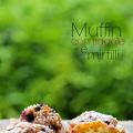 Muffin con fragole e mirtilli