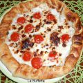 TORTA SALATA STRACCHINO E POMODORINI