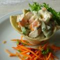 Cestini di Pancarrè con insalata di granchio