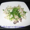 Insalata di seppie con scaglie di parmigiano
