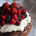 Torta alla frutta con crema al mascarpone