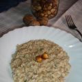 Risotto Integrale con Salsa di Noci e Nocciole