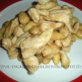 Pollo in crema alle mandorle