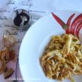 Fettuccine alla Crema d'Aglio Nero di Voghiera