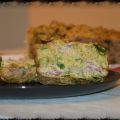 Cake salato con cavoletti e nocciole