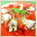 Involtini di melanzane con patè di tofu