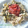 Pollo freddo con stufatino di lattuga