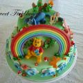 Torta Winnie The Pooh.....ricca (anche troppo)!!