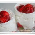 Dessert di frutta in coppa
