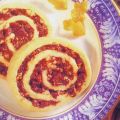Rotolo di cioccolato e noci