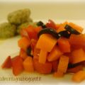 Dadolata agrodolce di verdure croccanti