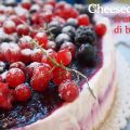 Cheesecake quasi light ai frutti di bosco