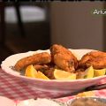 Pollo e coniglio fritto (