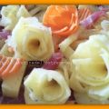 Come servire decorando un piatto e una ricetta