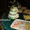 Buffet per una promessa di matrimonio