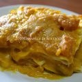 {Lasagne alla crema di zucca e gorgonzola}