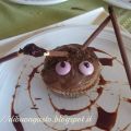 Cupcake al cioccolato spaventosi