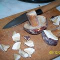 Pappardelle con i funghi porcini.