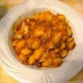 GNOCCHI CON ZUCCA E SALSICCE