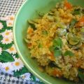 Quinoa Real con fave fresche zucchine e carote