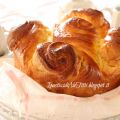 Torta di rose sfogliata