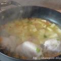 Sovracoscia di pollo con verdurine