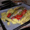 Trota al forno con patete e pomodoro e in[...]