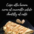 Crêpe alla banana, crema al caramello salato,[...]