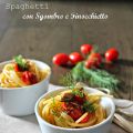 Spaghetti con sgombro e finocchietto selvatico