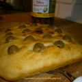 Schiaccia morbida con le olive