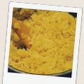riso al curry che si finge messicano