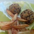 POLPETTE AL LIME CON  LENTICCHIE E MIGLIO