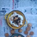 La crema di ricotta agli amaretti