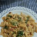 Pasta mista rucola salame e provolone