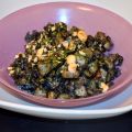 Risotto al nero di seppia e nocciole