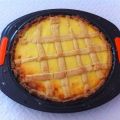 Crostata di semola con crema al limone