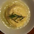 Budino al curry con salsa di limone