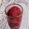 Sorbetto all'uva fragola