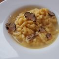 Passatelli in brodo con tartufo