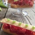 Petit Eclair con bavarese al sedano verde,[...]