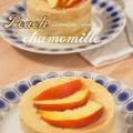 Tart alla mousse di pesca e camomilla