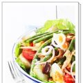 Insalata di tonno, fagioli e acciughe