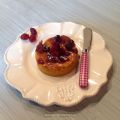 Torta di zucca e cramberries.