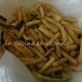 Fiammiferi di zucchine sfiziosi