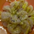 Rotolini di pesce crudo con verza e aceto di[...]