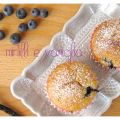 Muffin mirtilli e vaniglia - senza latte