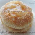 Sfoglia di pere con mandorle e cannella